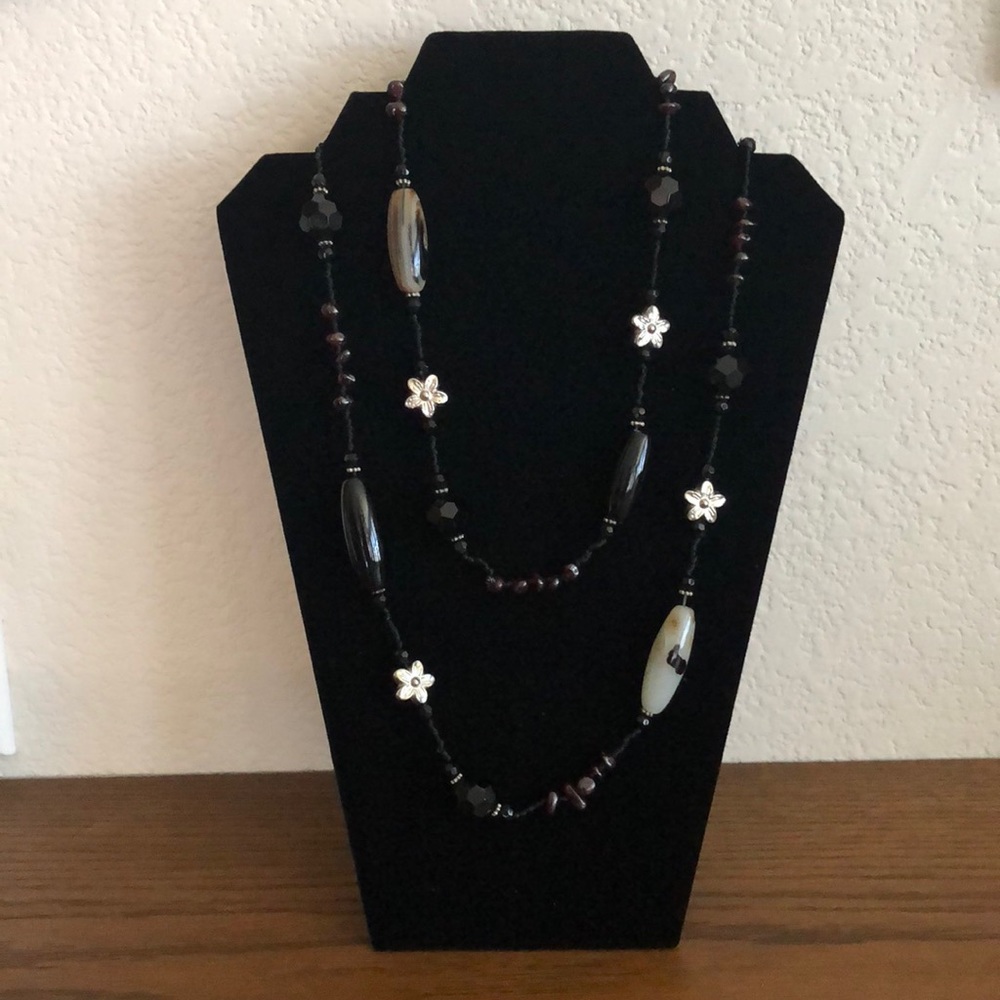 Multi colored 22” necklace
